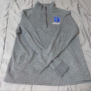 Men’s Stadium Athletics Gray Duke 1/4 Zip